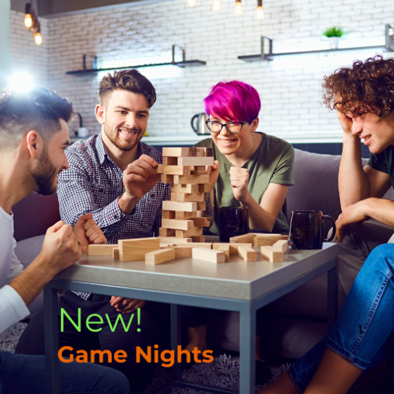 New! Game Nights.